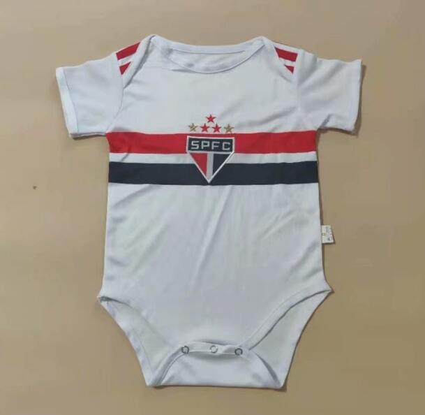 2021/22 Sao Paulo FC Home Infant Soccer Jersey Kit